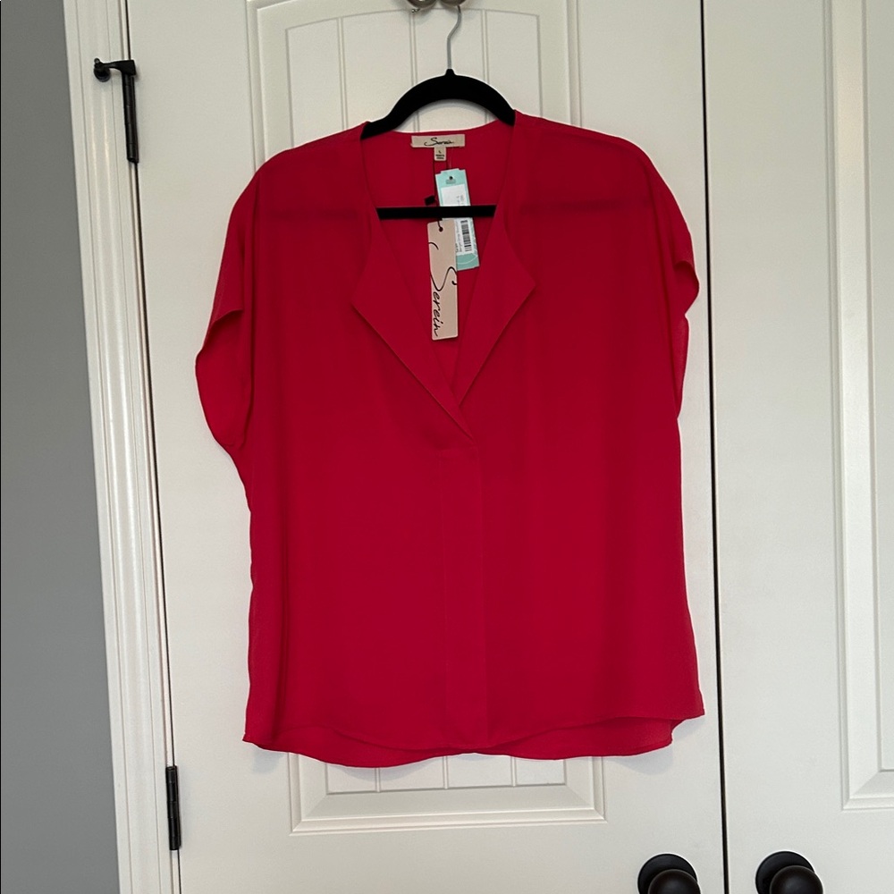 Women's Dark Pink/Rose Colored Blouse